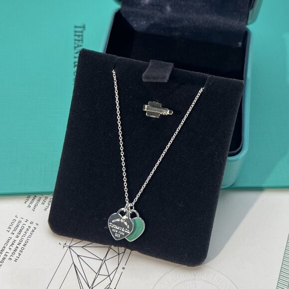 Tiffany Elegant Necklace with Iconic Charm - Picture 1 of 5
